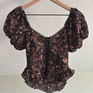 ❤️‍🔥Free People Lace Top❤️‍🔥